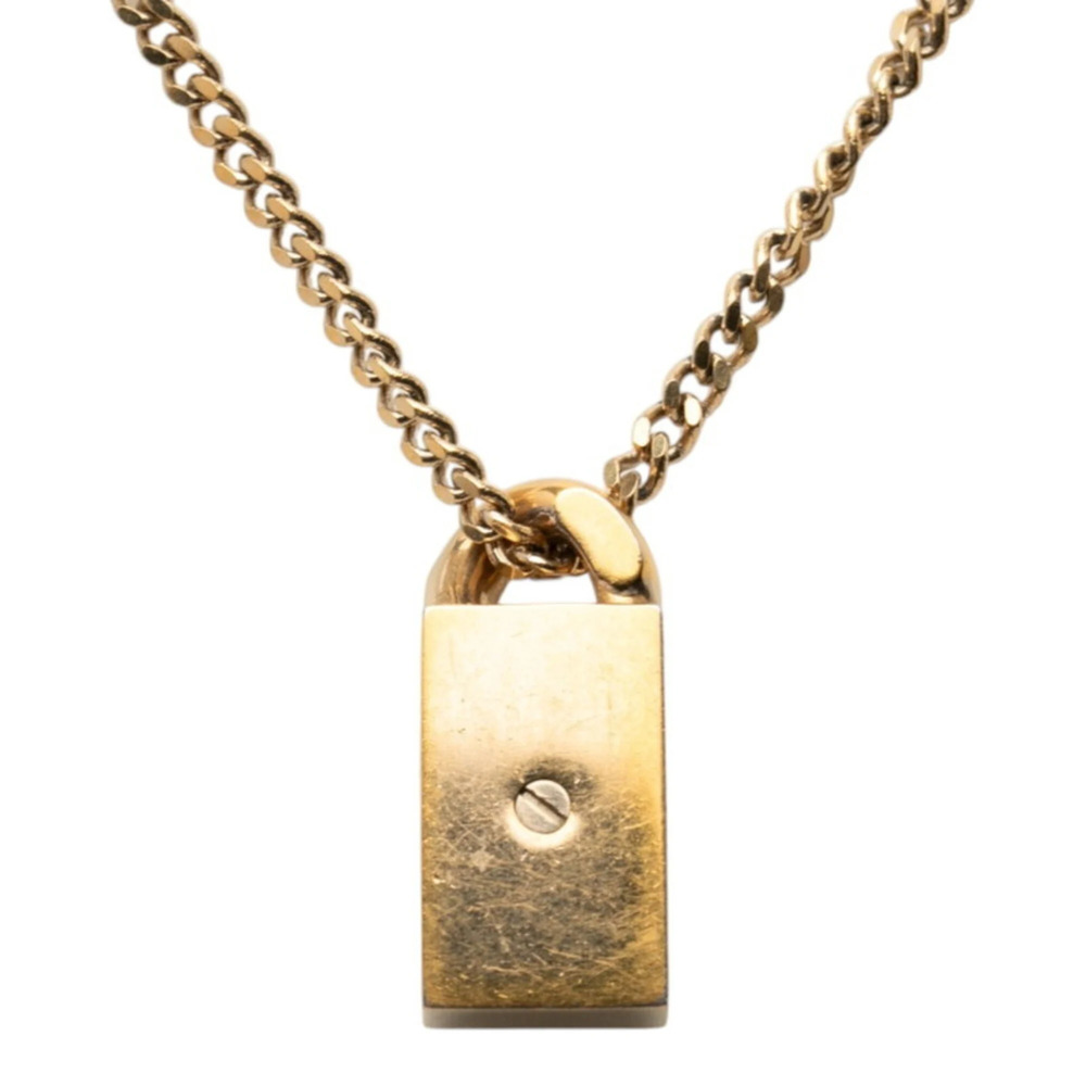 CHANEL Gold Logo Necklace - Picture 2 of 6